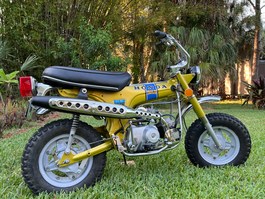 1971 Honda CT70 Mini Trail Restoration - THE VINTAGE BIKE BUILDER